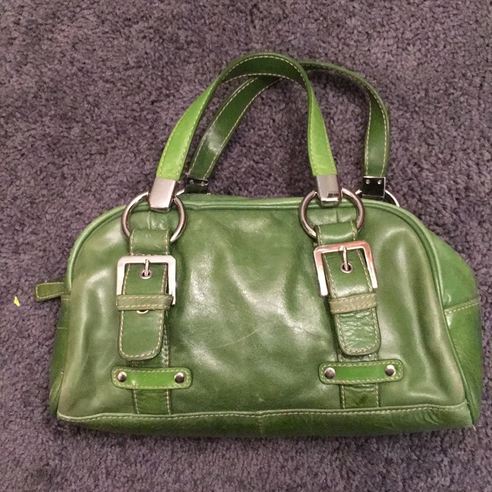 Leather handbag